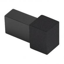 8mm - EDP082.82 Genesis Textured Anthracite Smart Metal Corners (2 Pack) EDP